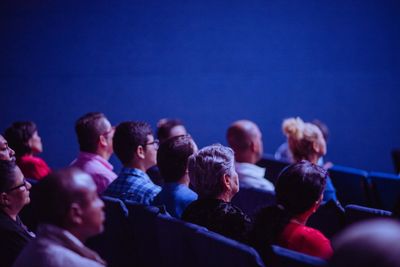 Vortrag vor Publikum